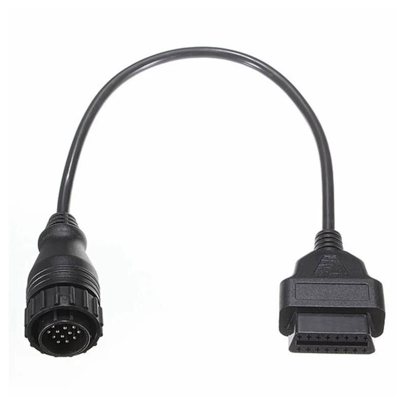 14Pin do OBD2 16Pin adapter żeński zasilacz samochodowy kabel połączeniowy 2