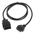 Kfz-Obd2-Verlängerungskabel 16-polig/Pin-Stecker-Buchse-Adapter kabel 1