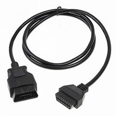 Kfz-Obd2-Verlängerungskabel 16-polig/Pin-Stecker-Buchse-Adapter kabel