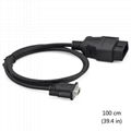 电缆OBD2 16针串行端口适配器至DB9 RS232串行端口 1