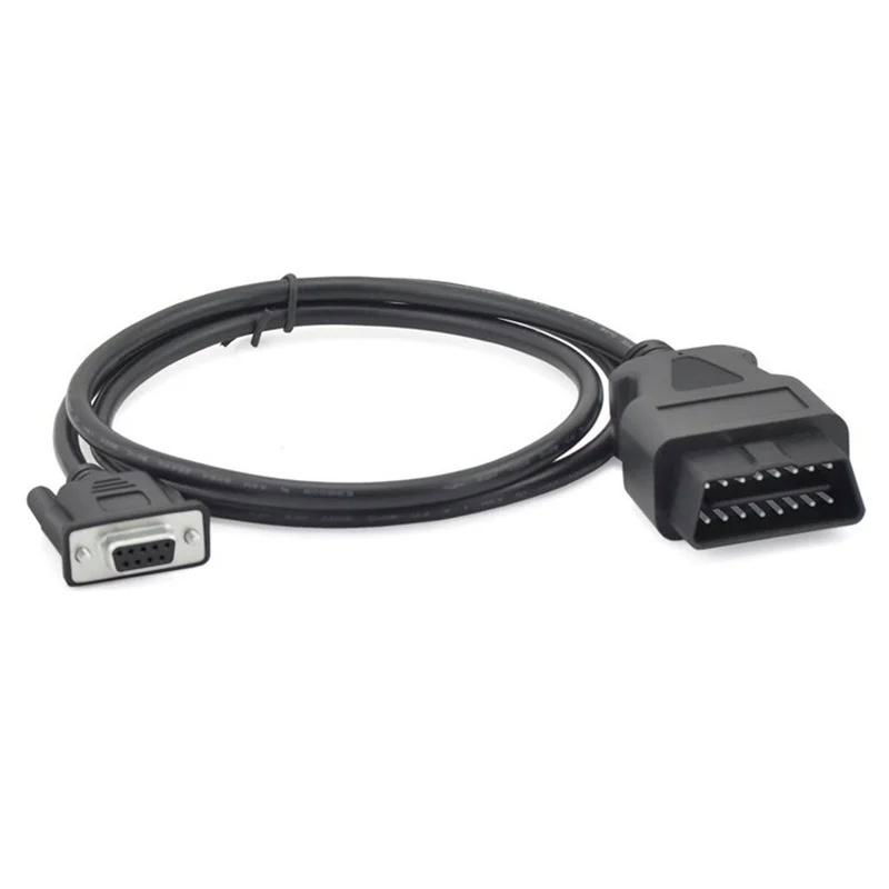 电缆OBD2 16针串行端口适配器至DB9 RS232串行端口 3