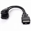 Extension cable 1/2 16pin OBD2 male to