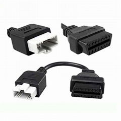 5Pin złącze do OBD2 16 Pin kabel Adapter OBD