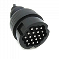19pin OBD1 Adapterstecker 16Pin OBD2 żeńska linia 2
