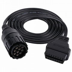 10 针转 16 针 OBD2 II 适用于 ICOM D 摩托车