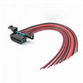 30cm universal terminal female 16 core automotive diagnostic extension cable 1