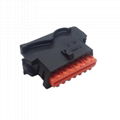 Truck computer detection plug universal OBD female plug 16 p