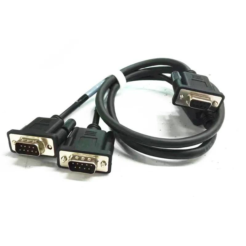 One pair of open two serial port cables DBD9 pin RS232COM port cables