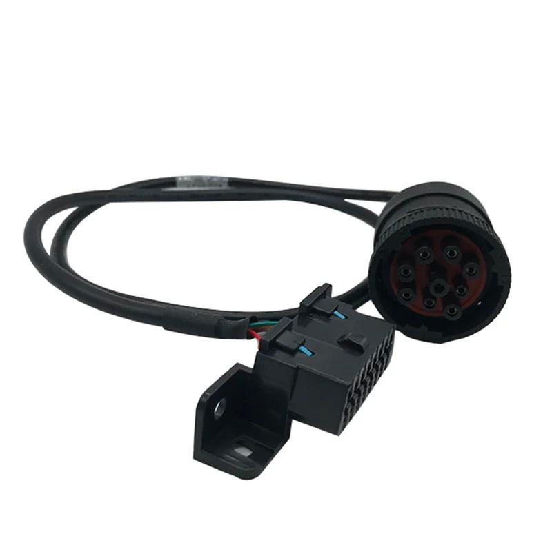 Teka 9 针公头，J1939 防水连接器，通用 16 针 OBD2 延长线 5