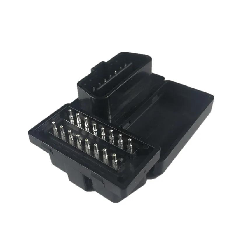 汽車 OBD 2 16 針公 OBD II 迷你連接器 10MM 卡車診斷接口藍牙版本 5