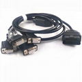 OBD2公转4 DB9PIN母接口RS23 OBD网关工具可以分析连接线 5