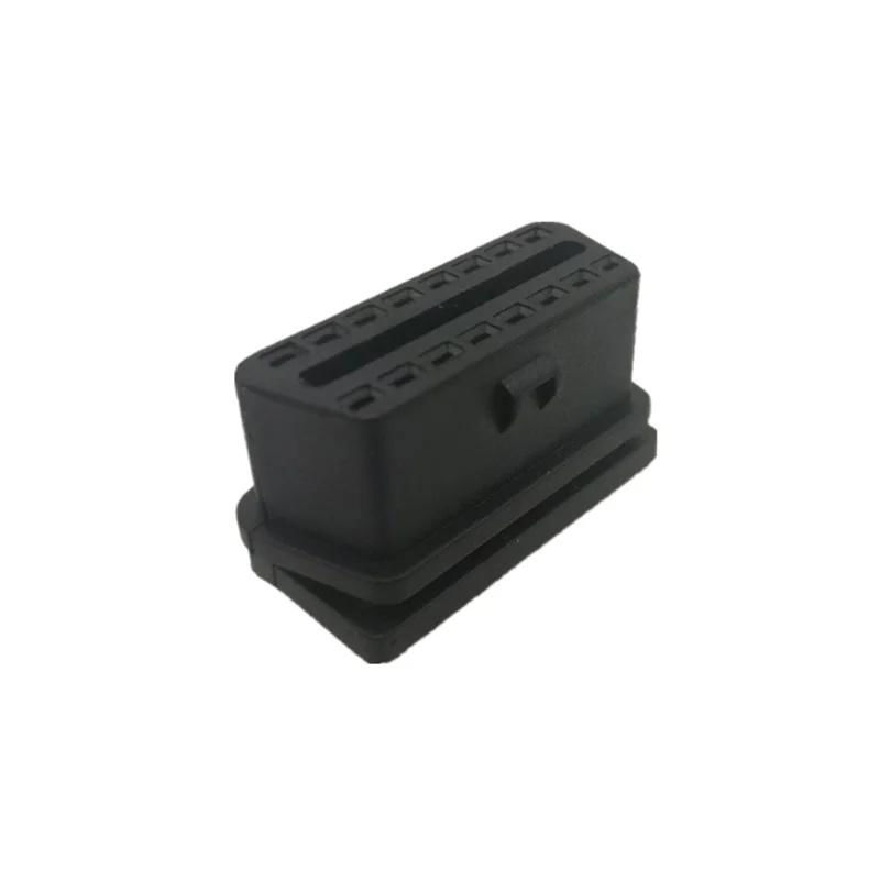 OBDII female 16 hole universal connector plug for housing OBD2  2