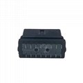 OBDII female 16 hole universal connector plug for housing OBD2  3
