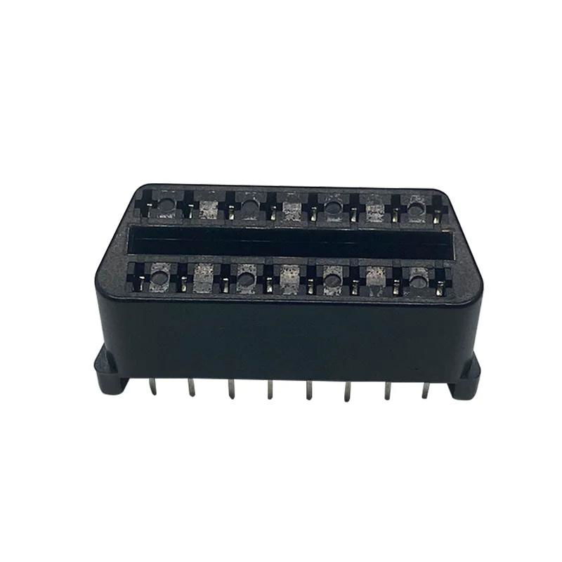 Automotive OBD plug 16 pin computer detection diagnostic socket  2
