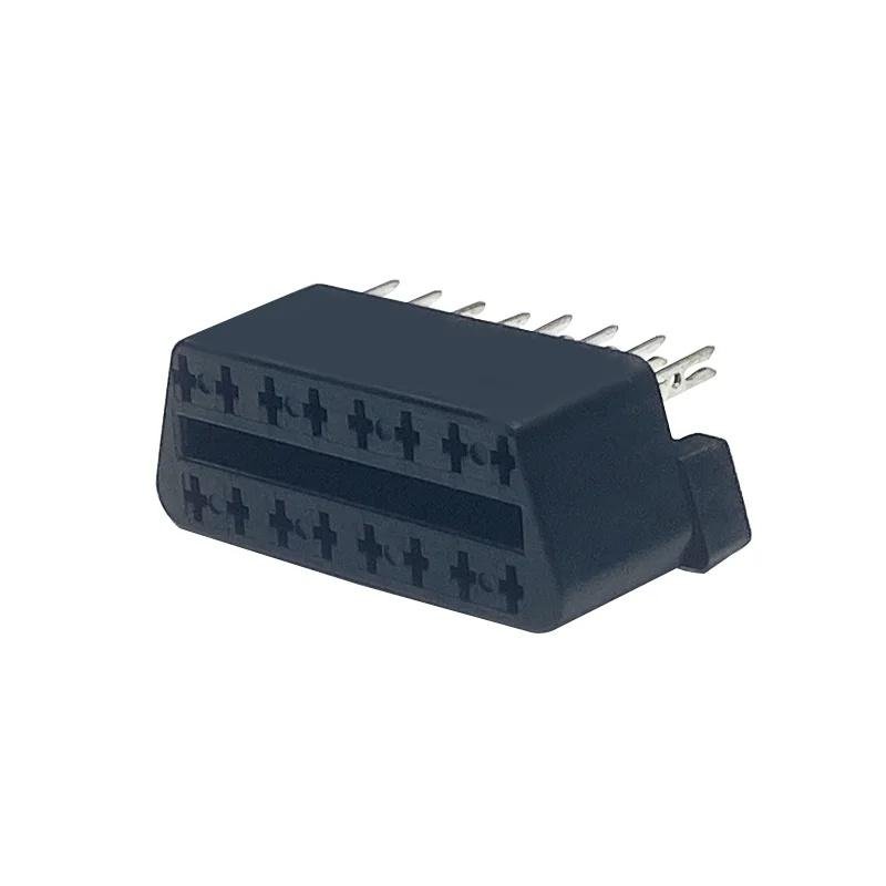 Automotive OBD plug 16 pin computer detection diagnostic socket  3