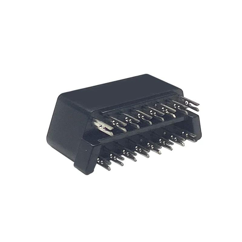 Automotive OBD plug 16 pin computer detection diagnostic socket 
