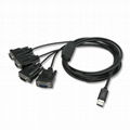 SCSI电缆HPDB100P连接电缆高密度100针外螺纹SCSI接口设备数据电缆 6