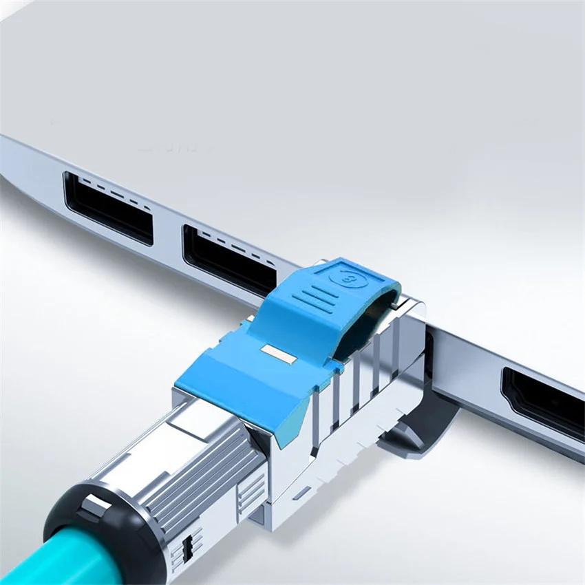 网线家用40GCAT8 8级成品网络跳线千兆网线纯铜双屏蔽8芯双绞线 5