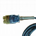 OBD connector zinc alloy OBD2 male J1962 to DB15 male 3