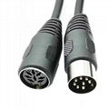  DIN8P 公對公信號連接音頻會議系統電纜電纜控制電纜 2