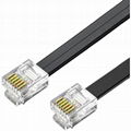 crystal headband connection cable, receipt printer RJ11 6 p6c data cable 1