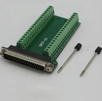 DB37接线板37芯公母继电器接线板无焊PLC继电器接线板接线模块 4