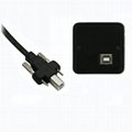 USB2.0A revolution to B lock square printer interface power cable 4