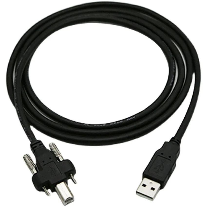USB2.0A revolution to B lock square printer interface power cable