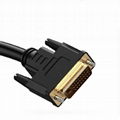 DVI 电缆 24+1 高清视频线适用于电脑显卡显示器电视调谐器投影仪延长线 3