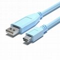 USB mini5p control cable switches router cable to public data cable