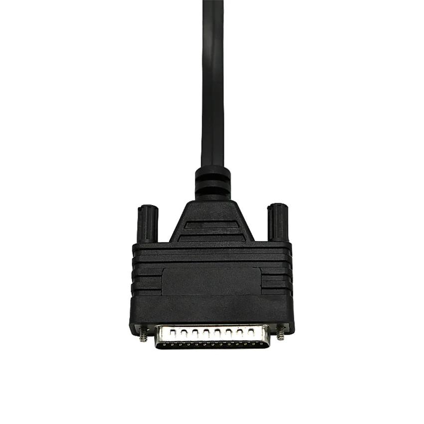 RJ45至DB25公针型电缆至网络交换机接口工业控制电缆 3