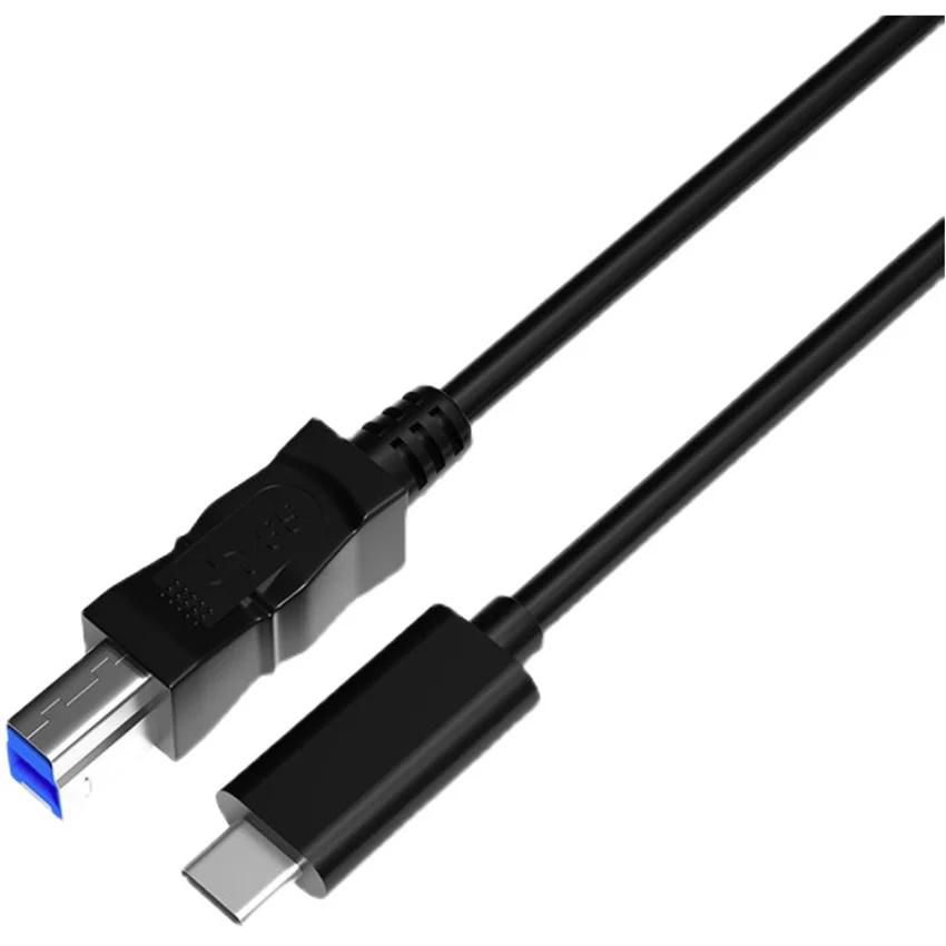 Type-c方端口USB MIDI3.0打印机数据线，笔记本电脑连接硬盘盒传输线 5