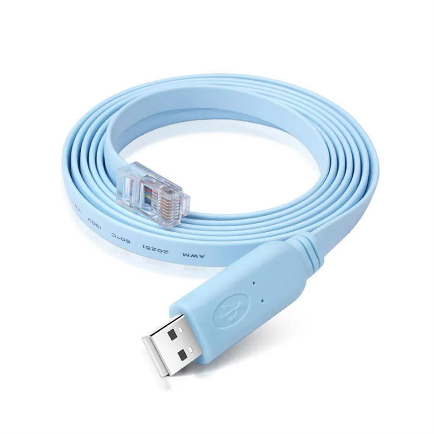 console USB to RJ45 cable suitable for router control switch cable