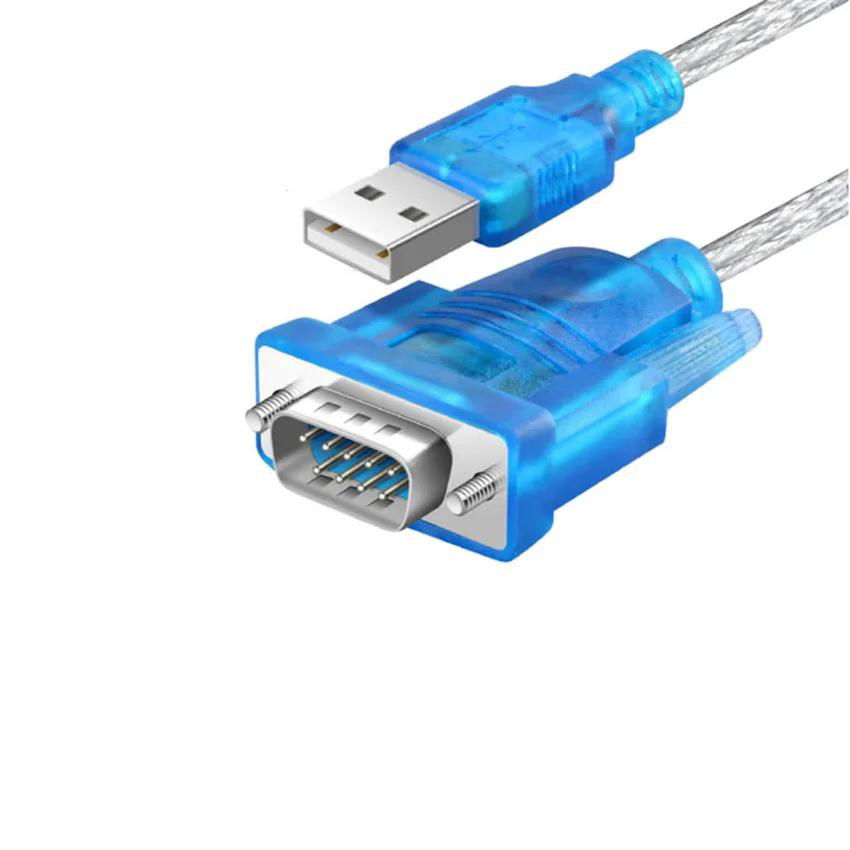 Transparent USB to 232 serial cable, RS232 conversion cable data cable 2