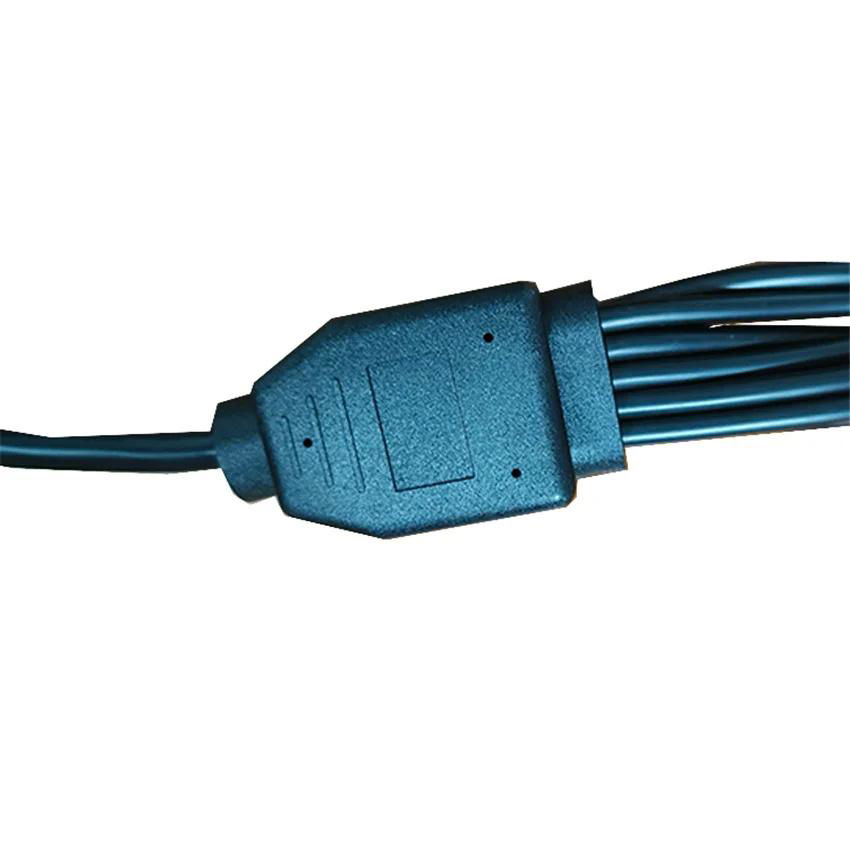 汽车 1612268-1 32P 母座转 10 dobi9pin 串行 RS232 工具，适用于网关连接器电缆 3