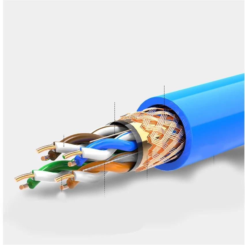 Category 5, fast gigabit router connection cable, broadband computer network 4