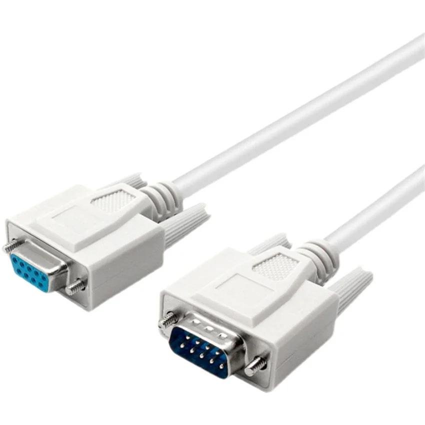 Serial RS232 connection line, 9-pin male to female to bus direct extension line