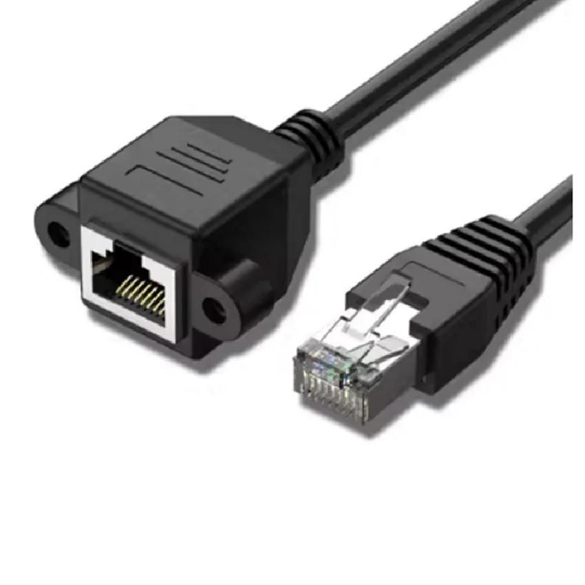 Pure copper RJ45 extension cable with ear, RJ45 extension cable 4