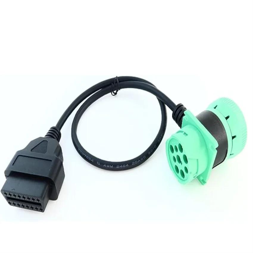 J1939 9P M TO F16-pin adapter cable truck detection line