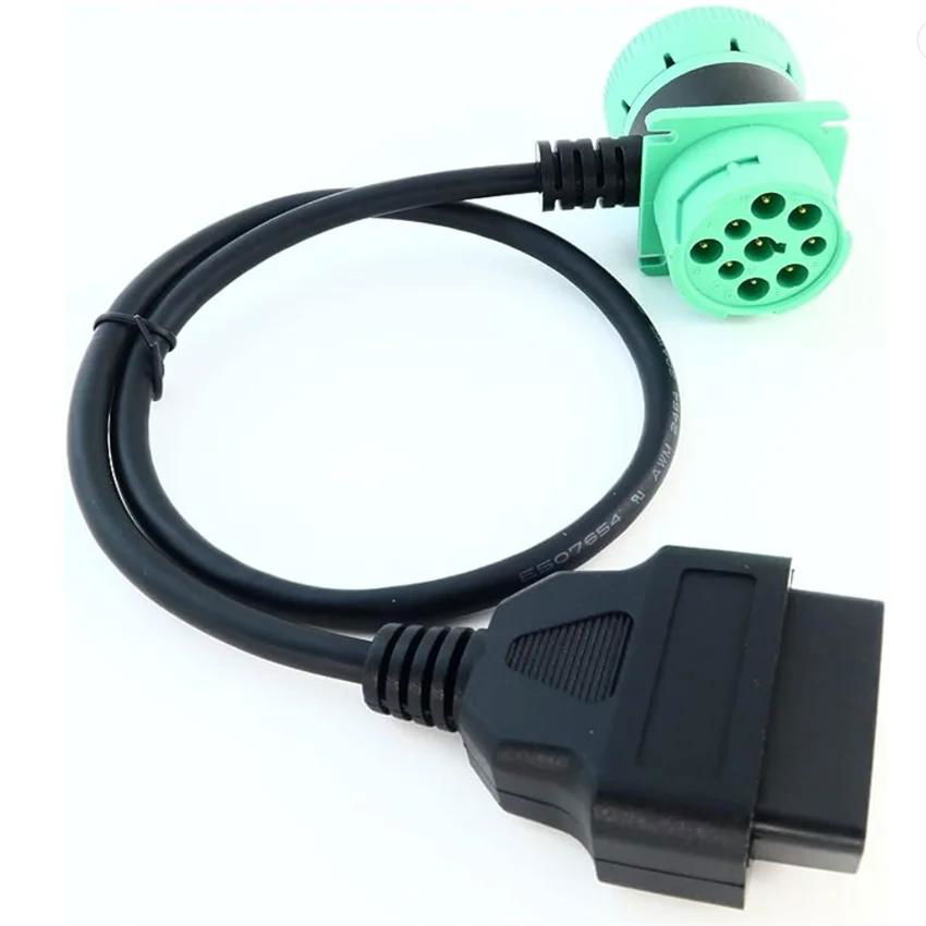 J1939 9P M TO F16-pin adapter cable truck detection line 3