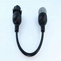 J1708 6P do szarego 9P typ 1 J1939 kabel