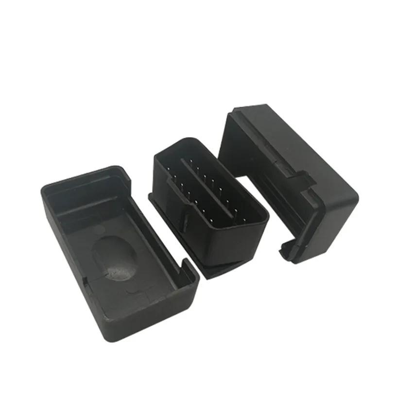 汽车 OBD2 16 针公 OBDII 连接器四外壳卡车诊断接口 16 针插头 5