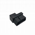 OBD2 male automobile special flat wire housing