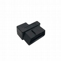 OBD2 male automobile special flat wire housing