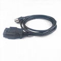 Automobile OBD2 16PIN TO DB9 Serial RS232