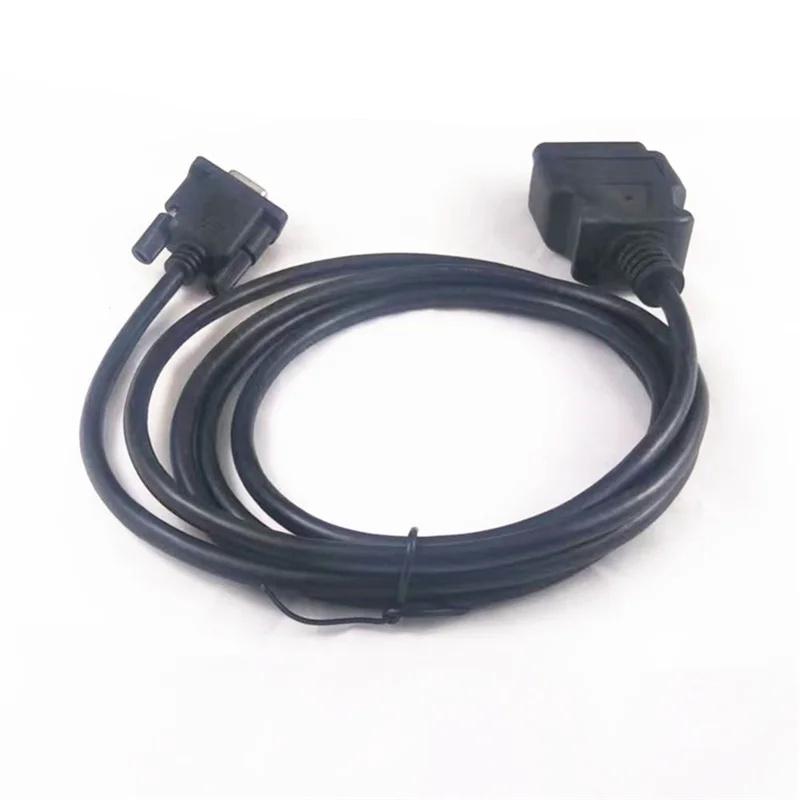 汽車OBD2 16PIN至DB9串行RS232 OBD至DB9串口延長線 5