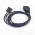 Automobile OBD2 16PIN TO DB9 Serial RS232 5