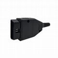 Car OBD2 Bluetooth OBD interface plug 16 pin connector 2