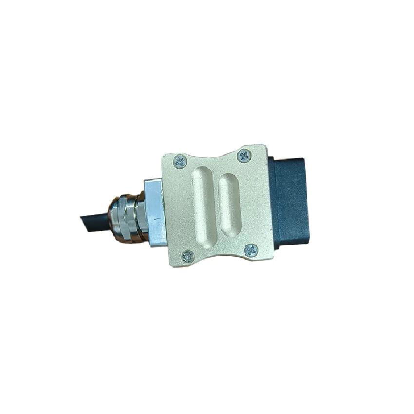 Metal OBDII 16 pin public assembly metal OBD connector to OBD2 female 16 pin  2