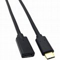 Direct selling pure copper USBType-C data cable, male to female 3